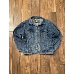 Vintage 90s U.S. Blues Traditional Blue Jean Denim Jacket Size L (SEE PICS!)